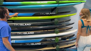 Paddleboard from Tru Island. I found this really cool shop in Florida and found the perfect board | Willow. Hand
