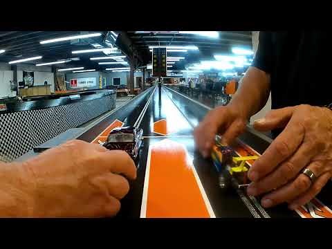 Slot Car Drag Racing test and tune at APEX Raceway in Murfreesboro, TN