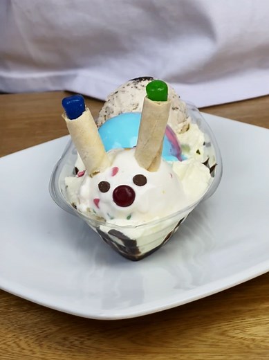 Cómo preparar helado de gusanito en casa
