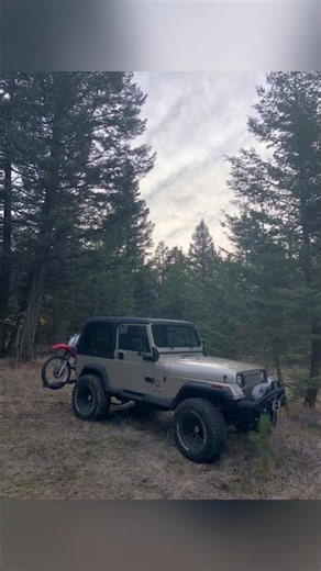 I Bought A 1993 Jeep YJ! #stuffwithty #dirtbike #jeep #jeepyj #yj #offroading #backcountry #stuff