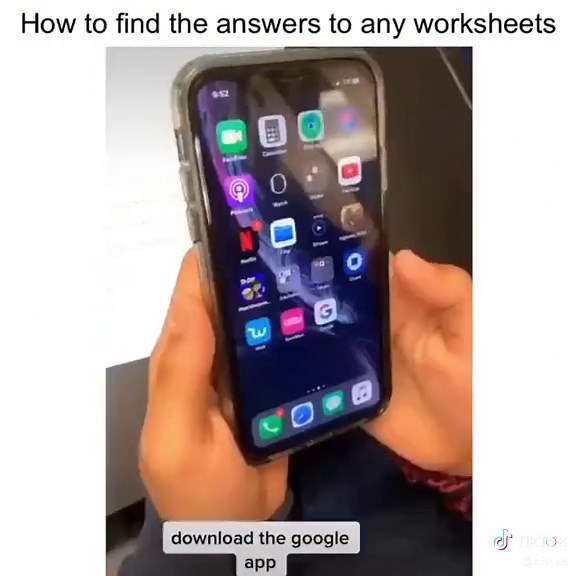 How to Find Answers for Worksheets on Your Smartphone