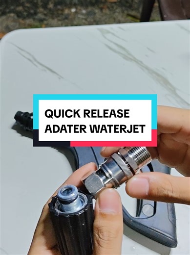 Quick Release Adapter for Waterjet Applications