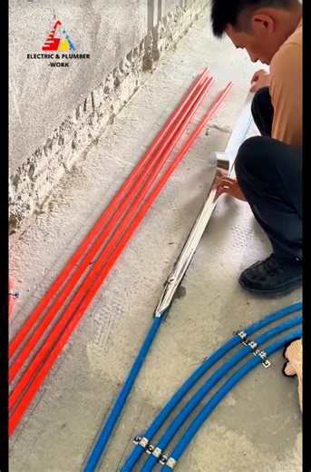 7.5K views · 121 reactions | Home improvement electrical pipe Installation #technologysharing #plumberelectrician #pvcpipe #pvc | Electric & Plumber-work | Facebook