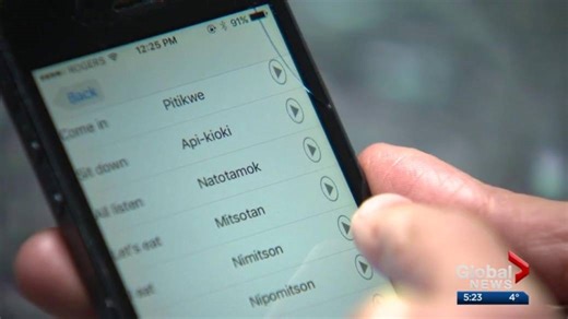 How an app may help preserve the Cree language