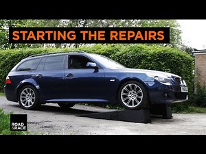 Starting To Fix My Cheap BMW 5 Series (E60 / E61) Engine Thermostats, Coolant and EGR valve Clean