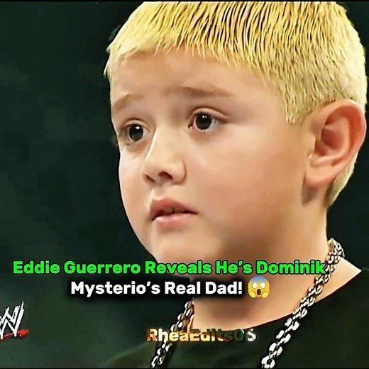 Eddie Guerrero Says He’s Dominik’s Dad… Rey’s Emotional Reaction! 😱❤️#wwe#shorts#shortsfeed