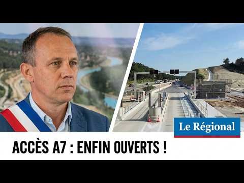 Autoroute A7 Salon-de-Provence : l'échangeur de Salon Nord est enfin en service !