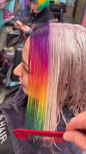 Manic Panic NYC Pinwheel Hair Color Tutorial