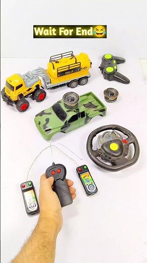 Remote wali car with DC motor / Unboxing Remote control Car / Upgrade Remote car / RC car vs RC Car