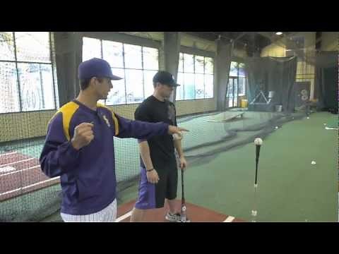 DeMarini Drills / High Tee Drill With LSU Baseball