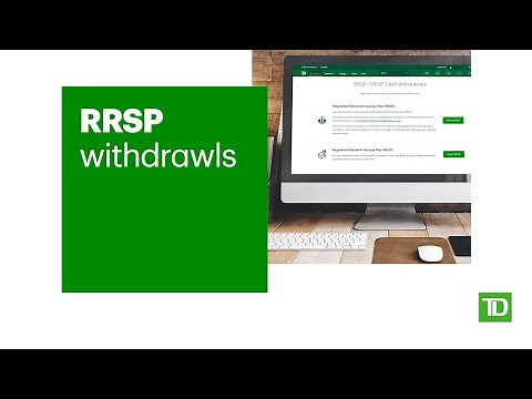 How to take out money from your Registered Retirement Savings Plan (RRSP) in WebBroker