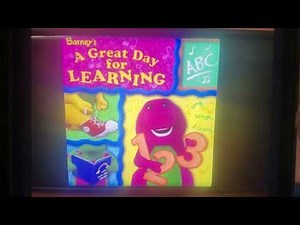 Barney's A Great Day for Learning (1999 CD) 60fps