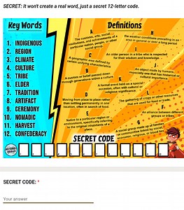SECRET: It won't create a real word, just a secret 12-letter co... | Filo