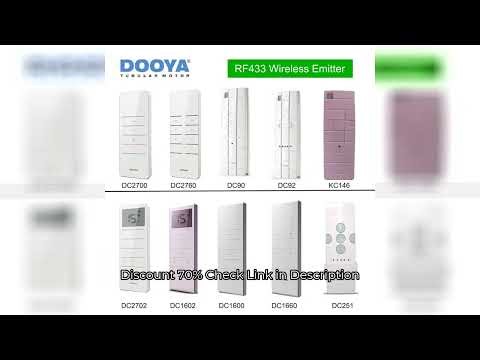 Dooya DC2700 DC2760 DC90 KC146 DC92 DC251 DC2702 DC1600 DC1602 for Dooya RF433 Curtain Motor DT52E,K
