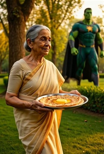 ek Hulk and ek dadi #Hulk #ViralShorts