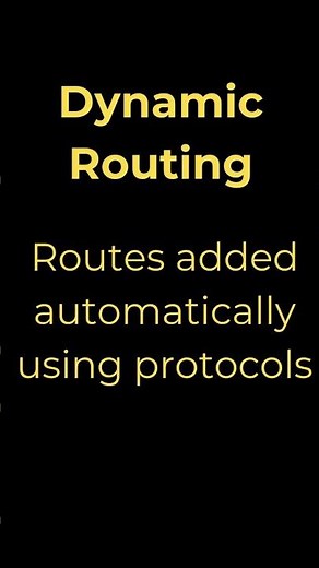 Static Routing vs Dynamic Routing | Networks | #cisco #networking #ccna #packettracer #routing #sql