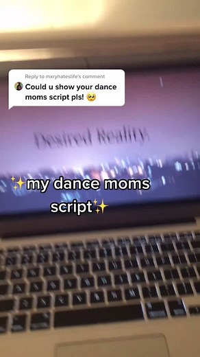 Creating a Dance Moms Script Template | Dancer Shifting Tutorial