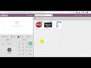 Demo Odoo POS NETWORK PRINTER JsPrintManager - Webscoket