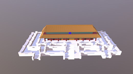 Forbidden city model - 故宫模型 - Download Free 3D model by Naffis Tang (@feelspecial)