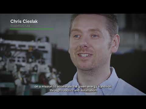 Blade BUG: the robot that can repair wind turbines