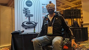 Rotating chair for VR games: Roto VR Explorer