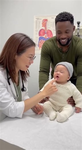 This Baby’s Reaction Had the Doctor CRYING Laughing 😂🩺 #funny #baby