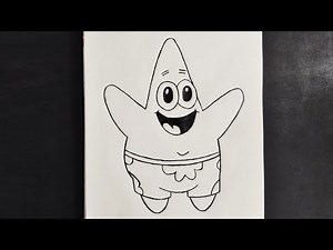 How to draw Patrick Star / SpongeBob SquarePants
