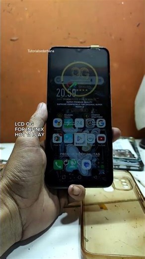 lcd infinix hot 11 play #shopping