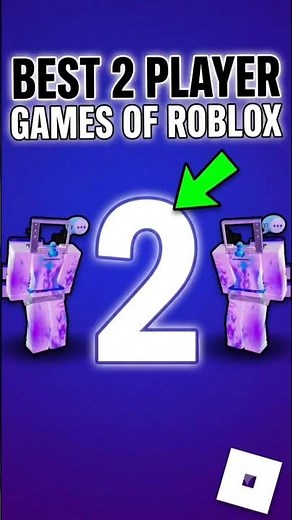 You NEED to Play These 2 Player Roblox Games! 👇 #roblox #gaming