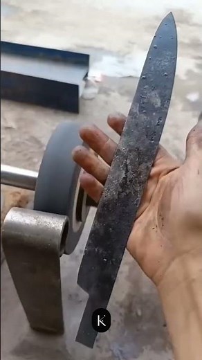 How a Tool convert into Knife ? | Making from Scratch to A Sharp Knife | Follow for more