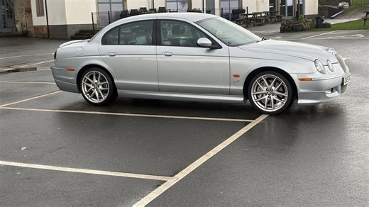 2007 Jaguar S-Type Silver Automatic, 6 speed Right Hand D...