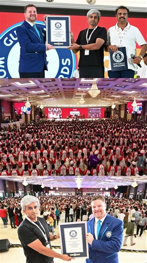 Arun Ice creams Sets Guinness World Record with over 4,000 Children in Chennai Express News