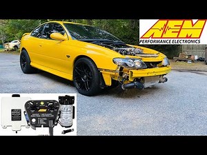 AEM water METHANOL INJECTION system INSTALL HOW-TO (GTO build series)