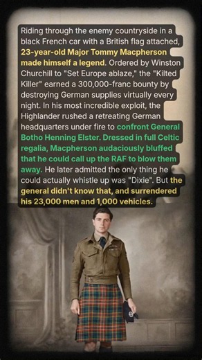 The "Kilted Killer" Who Bluffed 23,000 Soldiers Into Surrendering