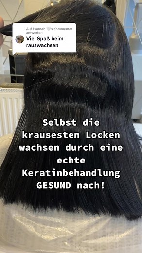Antwort auf @Hannah 🤍 Herausgewachsener Ansatz nach einer Keratinbehandlung. #keratin #keratinbehandlung #keratinglättung #keratinköln #keratindüsseldorf #