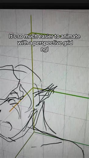 Enhancing Animation with Perspective Grids