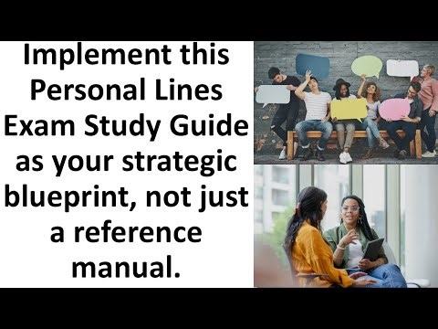 Personal Lines Exam Study Guide