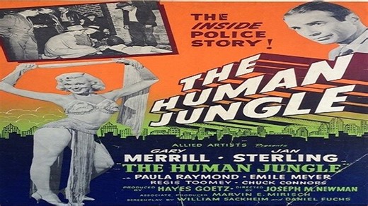 The Human Jungle 1954-Gary Merrill, Jan Sterling, Regis Toomey