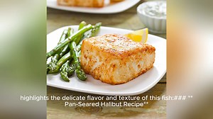 halibut recipe pan seared
