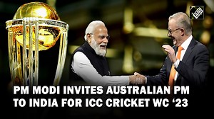 PM Modi invites Australian PM and fans to ICC Cricket World Cup 2023 in India #pmmodi #narendramodi #anthonyalbanese | Asian News International (ANI)
