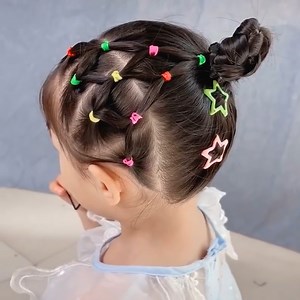 6.8M views · 39K reactions | Cute hairstyles for little girls | Bloom | Facebook