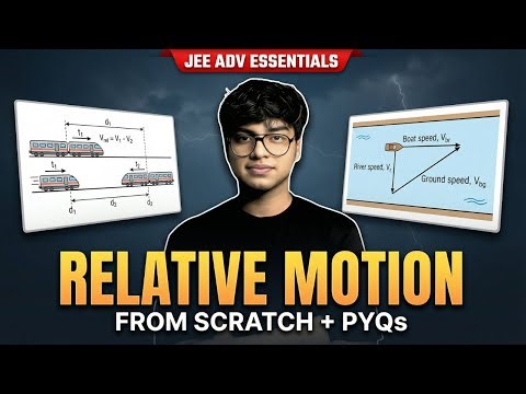 Relative Motion: From Basics to Advanced PYQs (JEE 2026 & 2027) | Invisible Mechanics