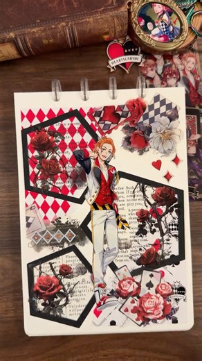 Cater Diamon ケイト・ダイヤモンド - Twisted Wonderland | Journaling Scrapbook #twst
