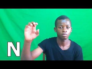 Zambian Sign Language-Lesson 8: Alphabet