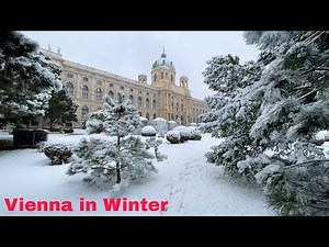 VIENNA WALK , Beautiful in Winter 4K UHD