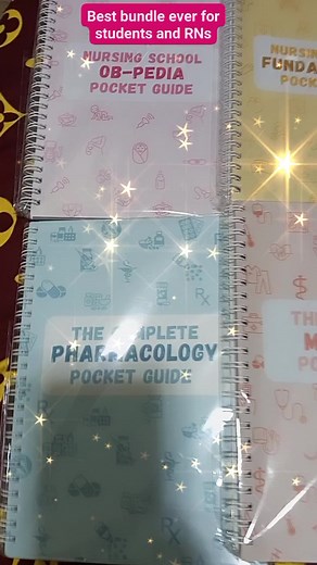 1.5K views · 13 reactions | Pocket guides set with mnemonics and normal values | Nursebautistaela | Facebook