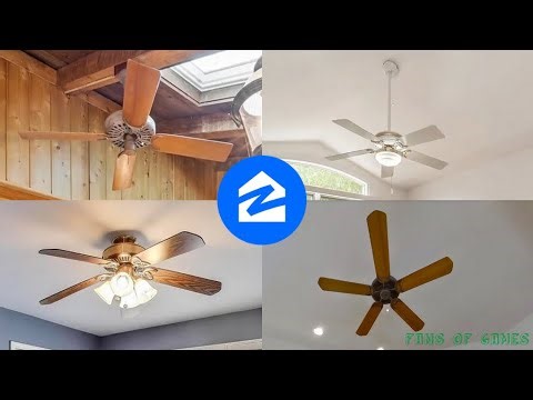 Back to the Classics - Ceiling Fans Found in Zillow 3D Tours