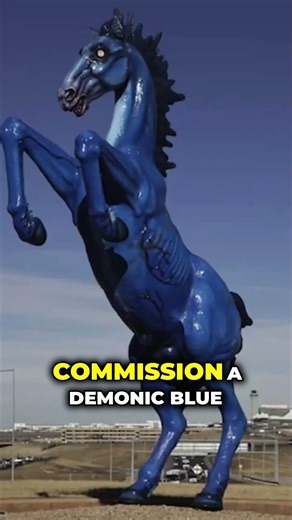 The demonic horse that LEGITIMATELY killed its artist. 🤯