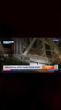 Teen injured in TikTok challenge fall from bridge