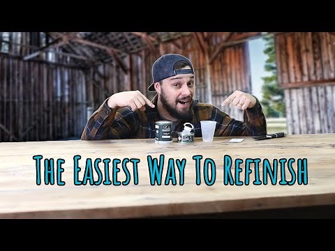 How To Refinish A Table || Easy And Durable || Rubio Monocoat